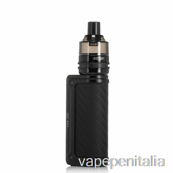 Vape Italia Lost Vape Thelema Mini 45w Starter Kit Podtank - Fibra Di Carbonio